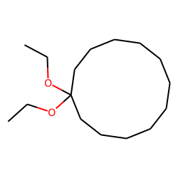 Acetal of cyclododecanone and 2,2-dimethyl-1,3-propanediol