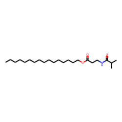 «beta»-Alanine, N-isobutyryl-, hexadecyl ester