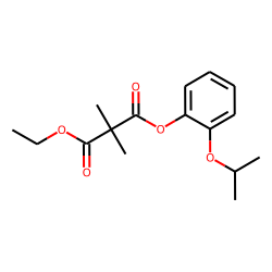 Dimethylmalonic acid, ethyl 2-isopropoxyphenyl ester