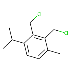 1-Methyl-4-(1-methylethyl)-2,3-bis(chloromethyl)benzene