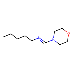 Methanimine, 1-(4-morpholino), N-pentyl