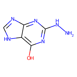 Purin-6-ol, 2-hydrazino