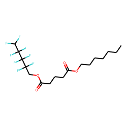 Glutaric acid, heptyl 2,2,3,3,4,4,5,5-octafluoropentyl ester