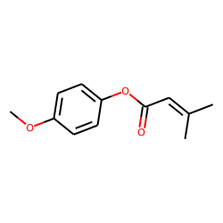 3-Methylbut-2-enoic acid, 4-methoxyphenyl ester