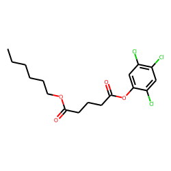 Glutaric acid, hexyl 2,4,5-trichlorophenyl ester