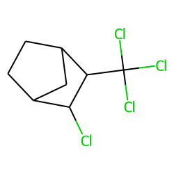 Norbornane, 3-chloro-2-trichloromethyl, endo-Cl