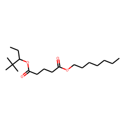 Glutaric acid, 2,2-dimethylpent-3-yl heptyl ester