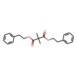 Dimethylmalonic acid, di(2-phenethyl) ester