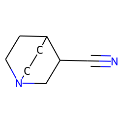 1-azabicyclo[2.2.2]-octane, 3-cyano