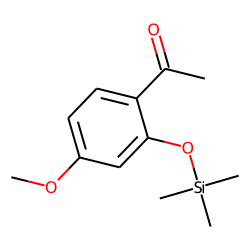 2'-Hydroxy-4'-methoxyacetophenone, trimethylsilyl ether