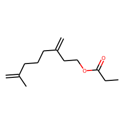 7-Methyl-3-methylene-7-octen-1-ol, propanoate (ester)