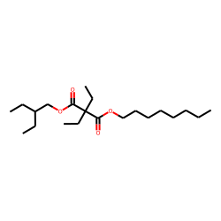 Diethylmalonic acid, 2-ethylbutyl octyl ester