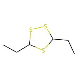 trans-3,5-Diethyl-1,2,4-trithiolane