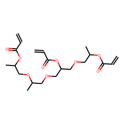 tri-propoxylated glycerol triacrylate (Acrylic acid 2-{2-acryloyloxy-3-[2-(2-acryloyloxy-propoxy)-propoxy]-propoxy}-1-methyl-ethyl ester)