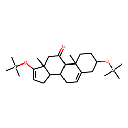 3B-Hydroxy-androstan-5-en-17-one, enol, bis-TMS