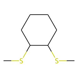 Cyclohexane, 1,2-bis-(methylthio), trans