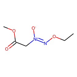 1-Methoxycarbonylmethyl-2-ethoxydiazen-1-oxide