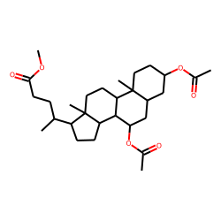 Isochenodeoxycholic acid, acetate-methyl ester