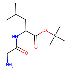 Gly-leu, trimethylsilyl ester