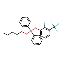 Silane, diphenyl(2-fluoro-3-trifluoromethylphenoxy)pentyloxy-
