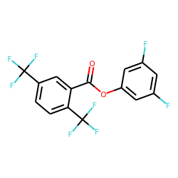 2,5-Di(trifluoromethyl)benzoic acid, 3,5-difluophenyl ester