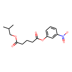 Glutaric acid, isobutyl 3-nitrophenyl ester