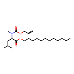 L-leucine, n-allyloxycarbonyl-n-methyl-, dodecyl ester