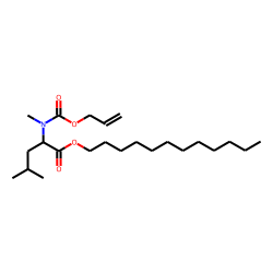 l-Leucine, N-allyloxycarbonyl-N-methyl-, dodecyl ester