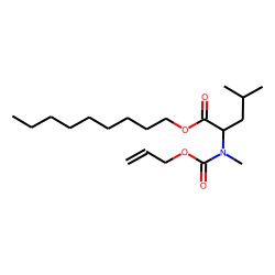 l-Leucine, N-allyloxycarbonyl-N-methyl-, nonyl ester