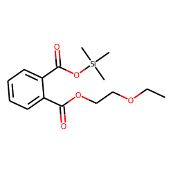 2-Ethoxyethyl trimethylsilyl phthalate