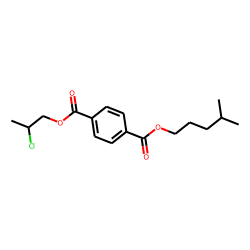 Terephthalic acid, 2-chloropropyl isohexyl ester
