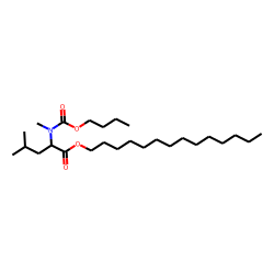 l-Leucine, n-butoxycarbonyl-N-methyl-, tetradecyl ester