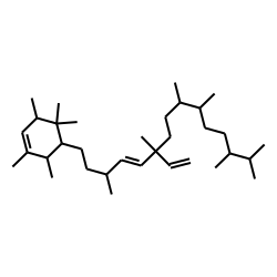 5-[(4E)-3,6-dimethyl-6-(3,4,7,8-tetramethylnonyl)-4,7-octadienyl]-1,3,4,4,6-pentamethyl-1-cyclohexene