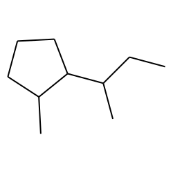 Cyclopentane, 1-methyl-2-(1-methylpropyl)