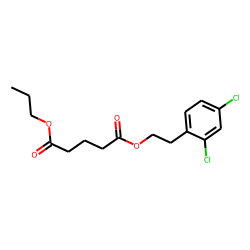 Glutaric acid, 2-(2,4-dichlorophenyl)ethyl propyl ester