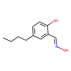 benzaldehyde oxime, 2-hydroxy, 5-butyl