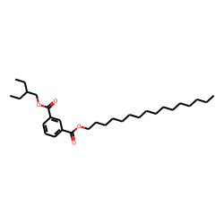 Isophthalic acid, 2-ethylbutyl hexadecyl ester
