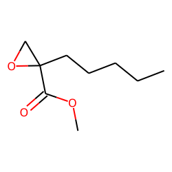 2-Pentyl-oxirane-2-carboxylic acid methyl ester