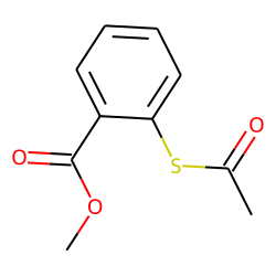 Benzoic acid, 2-(acetylthio)-, methyl ester