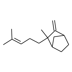 Bicyclo[2.2.1]heptane, 2-methyl-3-methylene-2-(4-methyl-3-pentenyl)-, (1S-exo)-