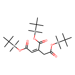 trans-Aconitic acid, tris(tert-butyldimethylsilyl) ester