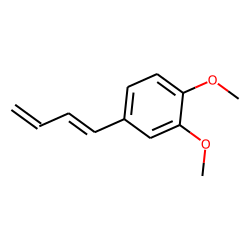 (E)-1-(3,4-dimethoxyphenyl)butadiene