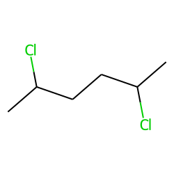 2,5-dichlorohexane, erythro