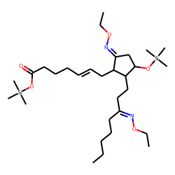 13,14-Dihydro-15-keto-PGE2, EO-TMS, isomer # 4