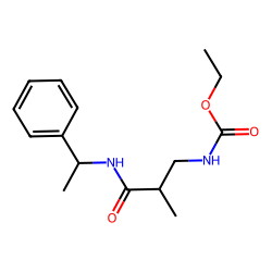 D-«beta»-Aminoisobutyric acid, N-ethoxycarbonyl, (S)-1-phenylethylamide