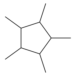 Cyclopentane, 1,2,3,4,5-pentamethyl-, (1,2,3/4,5)-