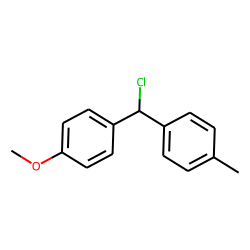 Anisole, p(«alpha»-chloro-p-methylbenzyl)-