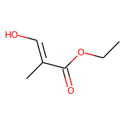 2-Propenoic acid, 3-hydroxy-2-methyl-, ethyl ester