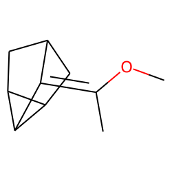 Tricyclo[2.2.1.02,6]heptane, 3-(1-methoxyethylidene)-, (E)-