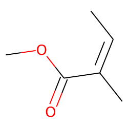 2-Butenoic acid, 2-methyl-, methyl ester
